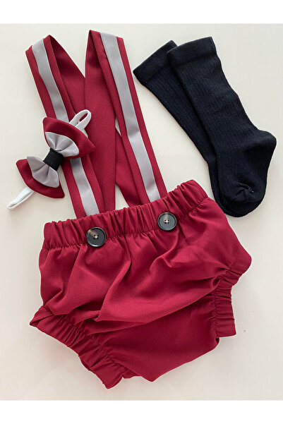 tubibebe BORDO / GRİ PASTAPATLATMACA - CAKESMASH