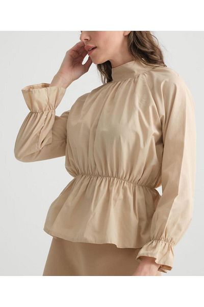 CNG MODA Hijab Waist - Short Shirt with Elastic