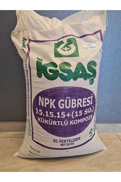 İGSAŞ Npk 15.15.15 Kompoze Gübre - 50 Kg