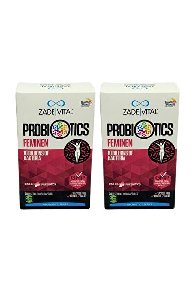 Zade Vital Probiotic Feminen 30 Hard Capsule 2 Pieces