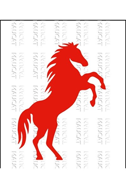 EYBA STİCKER RISING HORSE STICKER VEHICLE CAR WALL