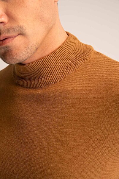 DeFacto Slim Fit Yarım Balıkçı Yaka Triko Kazak R1127az22wn