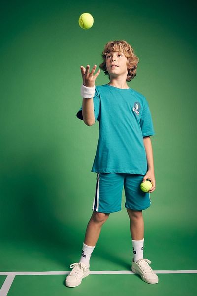 DeFacto Boy's Crew Neck Printed Oversize T-Shirt - A3228a823sm