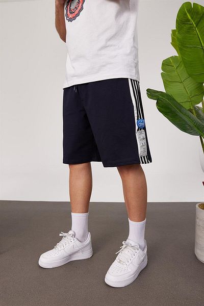 NOMARC Σορτς Navy Blue 3 ρίγες