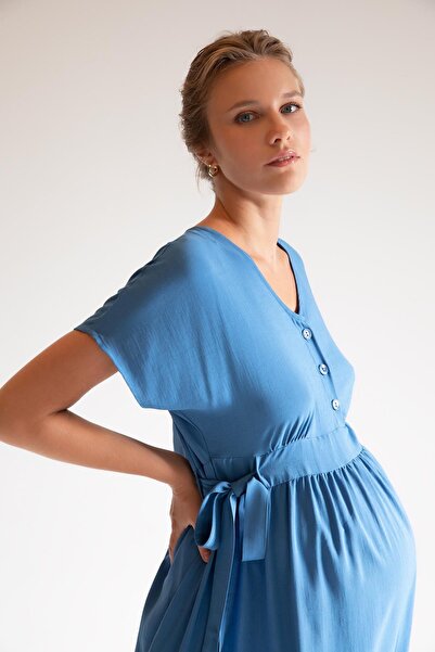 DeFacto Maternity Dress - Regular Fit, Sleeveless, Standard Size Y6999az22au