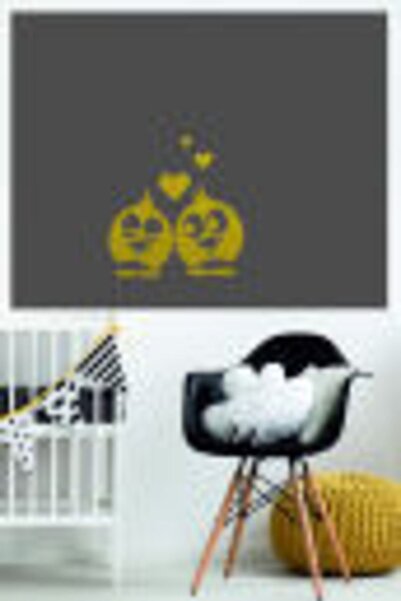 EYBA STİCKER Autocolant pentru priză Love Birds-oto Sticker-18x18cm