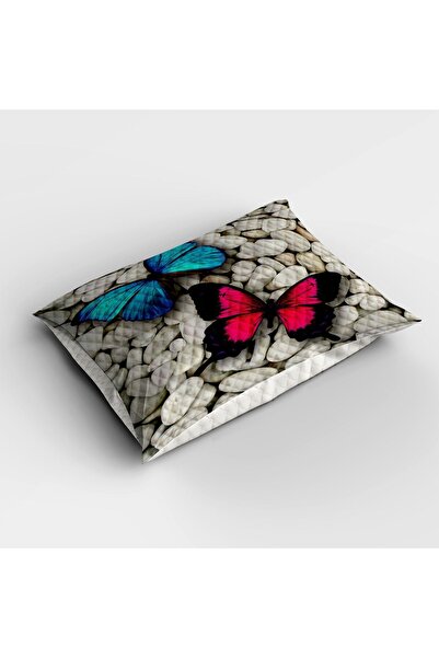 Else Dekor Комплект калъфки за възглавници с розово-синьо пеперуди