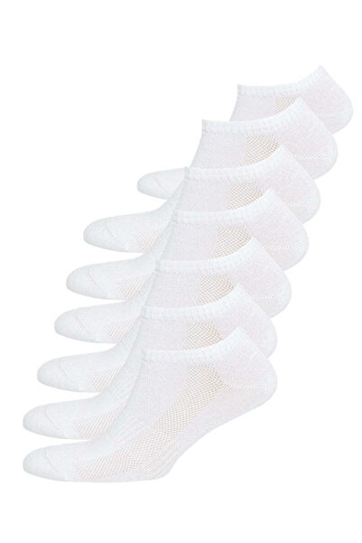 WESTMARK LONDON 7-пачка білих бавовняних шкарпеток для жінок ANKLE