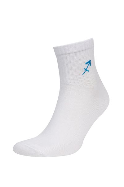 DeFacto Cotton Unisex Bow Sign Icon Socket - C8404axns