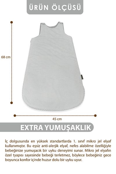 mordesign Newborn Muslin Swaddle Baby Sleeping Bag - 100% Cotton, Wearable Blanket, Sleeper Series