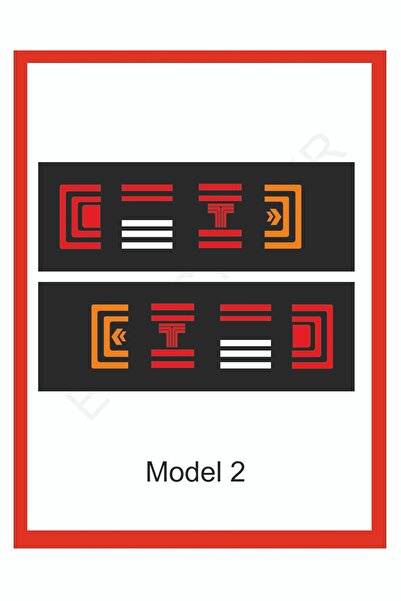 EYBA STİCKER Tofaş Doğan - Şahin Stop Farı Led Görünümlü Folyo Kaplama - Stop...