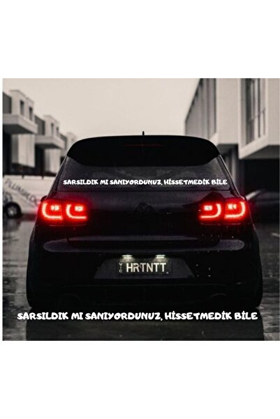 EYBA STİCKER Güneş mi daha iyi batıyor yoksa ben mi ? ARABA YAZISI OTO STİCKE...