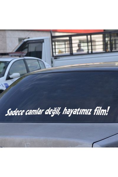 Piri Dizayn Viața noastră Film Car Text - Nu doar sticlă