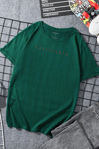 TKSTORE تي شيرت مطبوع عليه كاليفورنيا للجنسين