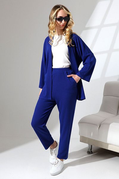 ENFİ GİYİM Enfi Twist 2-Piece Kimono Set - Full Lycra and Loose Cut