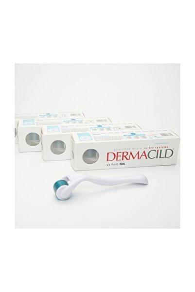 Dermacild 540 İğne Titanyum Dermaroller 1,00mm + Temizleme Spreyi