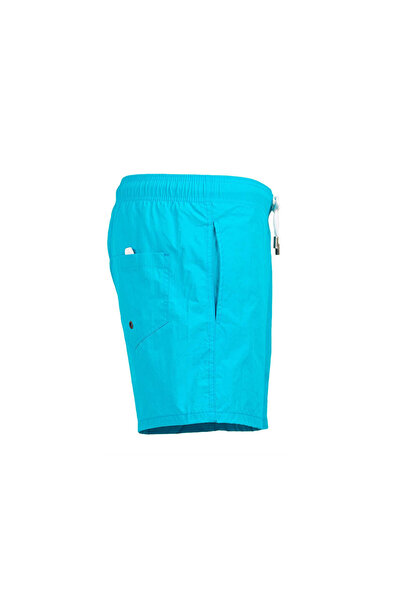 Miami Beach 540 Turquoise Nylon Men's Shorts Swimsuit - Blue