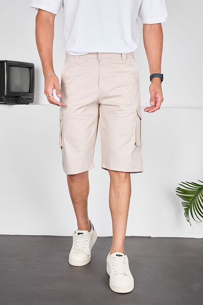FRANKNESS JNS New Season Men's Cargo Pocket Shorts Capri