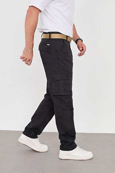 FRANKNESS JNS Новий сезон чоловічі штани-карго - зручний крій, еластична габардинова тканина