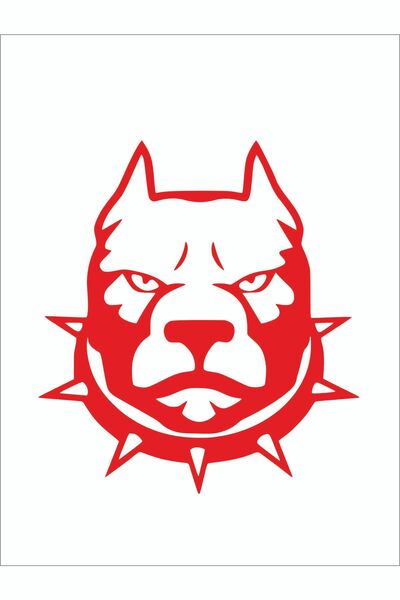 EYBA STİCKER ملصق بيتبول على المقود 15*15 سم - ملصق تلقائي - ملصق سيارة