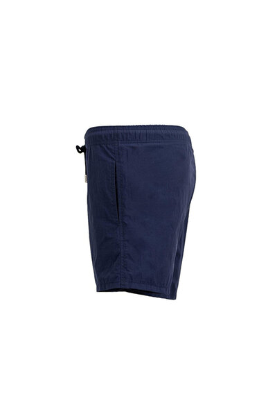 Miami Beach 540 Model Navy Blue Nylon Men's Shorts Swimsuit - Blue