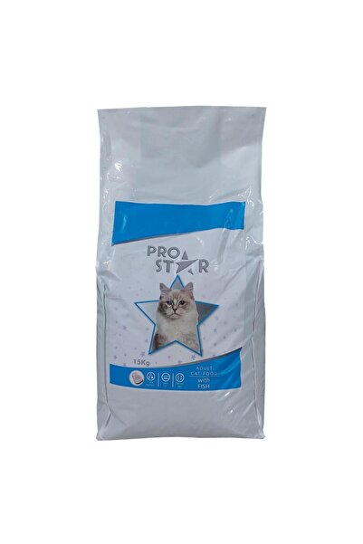 PRO STAR Balıklı Yetişkin Kedi Maması 15 kg