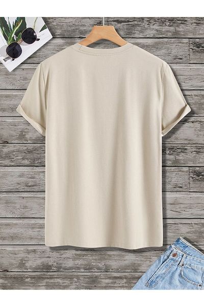 QUEENSTOWN Μίνιμαλ μπλουζάκι Unisex με στάμπα στο στήθος