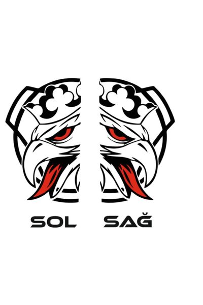 AVERY Scania Sticker, 20cm X 30cm Sağ Ve Sol Takım