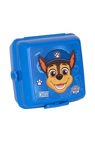WİGGLE Wiggle Paw Patrol 4 Compartment Children's Lunch Box - Food Storage Container with Spoon and Fork