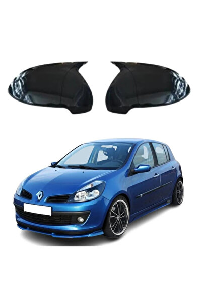 Monlion MONLİON Renault Clio 3 Uyumlu Yarasa-batman Ayna Kapağı