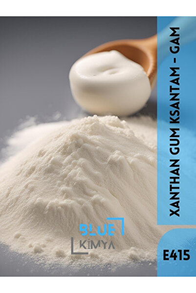 Blue Kimya Xanthan Gum E415 250 gr Ksantam - Gam Stabilizör ve Kıvam Arttırıcı