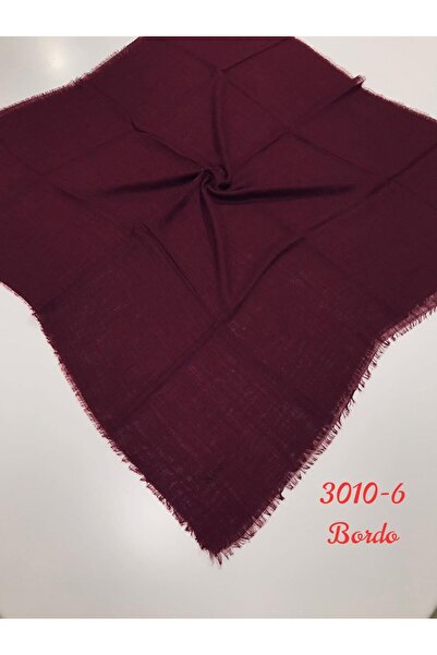 Madam Boutique Kaşmir Düz Flamlı Eşarp-Tülbent