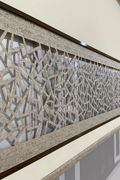 VOLPER MEKANİK Volper Lzr130 Yeni Çift Renk Lazer Kesim Stor Perde Krem Renk (kahverengi Çıtalı)