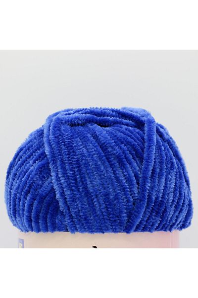 Himalaya Saks Blue 90029 Velvet Knitting Yarn