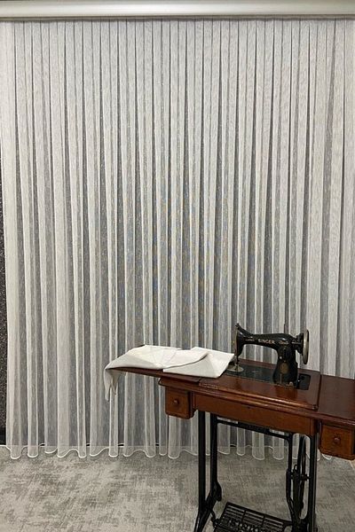 VOLPER MEKANİK Volper Vp507 1stQuality Snowy Floor Slub Tulle Curtain 1/2,5 Pleat Ecru
