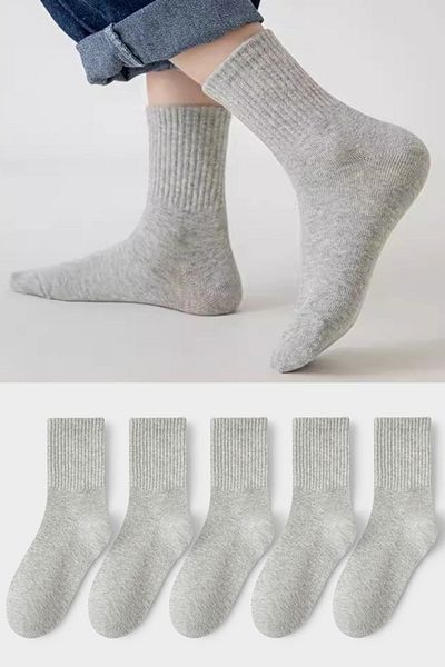 BGK 5 Pairs of College Unisex Children's Socks
