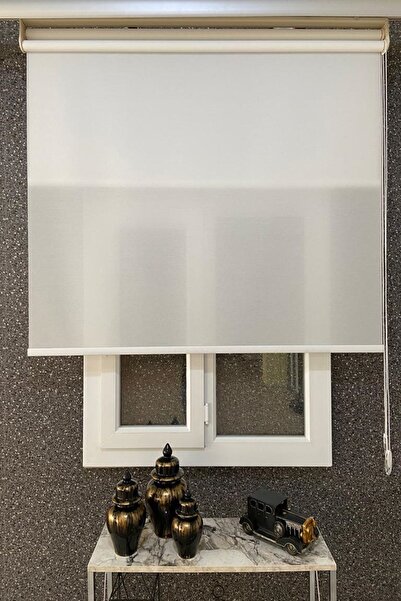 VOLPER MEKANİK Volper Vp1070 Çift Mekanizmalı Tül Ve Stor Perde Beyaz