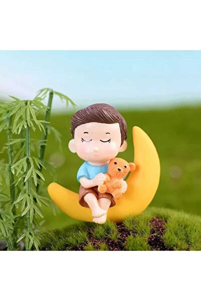 Himi Pasta Süsleri Ayda Oturan Erkek Maket Kürdanlı Cupcake Pasta Süsü Doğum ...