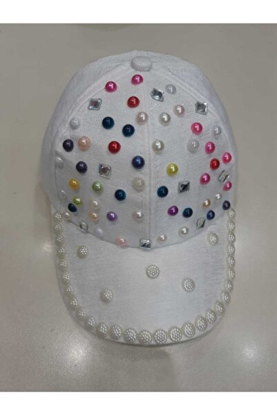 Kitti قبعة مرصعة بالأحجار للفتيات من عمر 1.5-4 سنوات