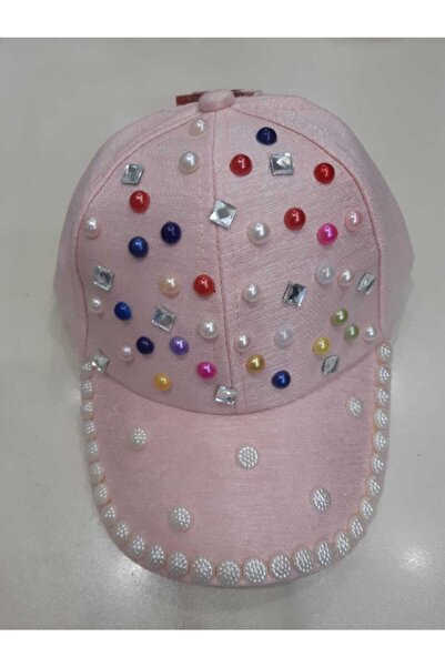 Kitti قبعة مرصعة بالأحجار للفتيات من عمر 1.5-4 سنوات