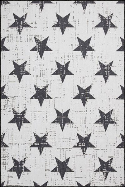 Rugs Modern Halı Starry Pattern Woven Base Carpet and Washable Carpet Miravip...
