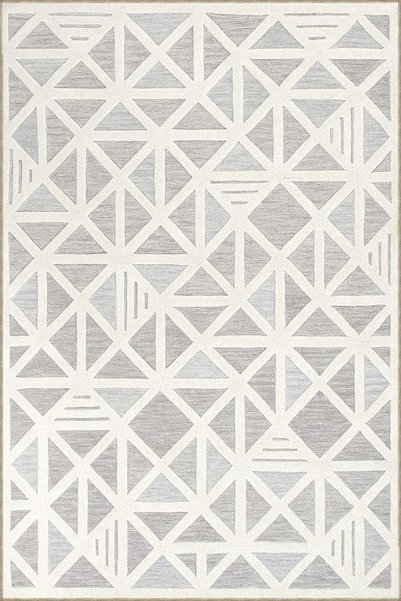 Rugs Modern Halı Geometric Soft Woven Base Carpet and Washable Carpet Miravip...