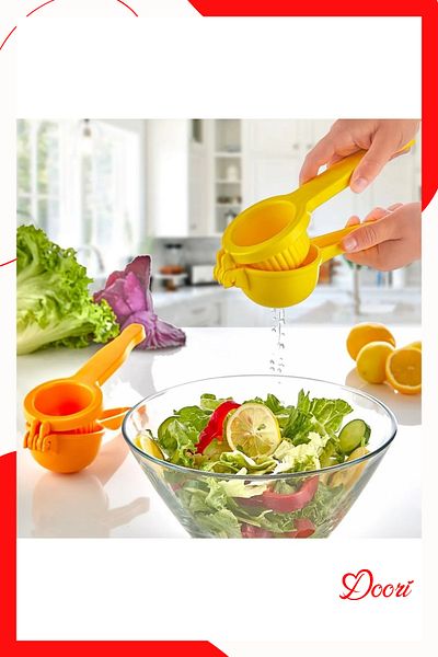 Doori Practical Hard Plastic Lemon Squeezer - Limon Press