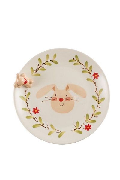 Paşabahçe 4 Piece Rabbit Ceramic Feeding Set