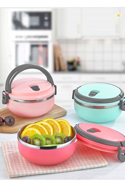 FreshBox 2 KATLI PASLANMAZ SIZDIRMAZ YEMEK TERMOSU ( SEFER TASI)