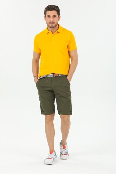 Wise Tricou cu guler polo pentru bărbați, croială normală, țesătură 100% bumbac, tip piqué