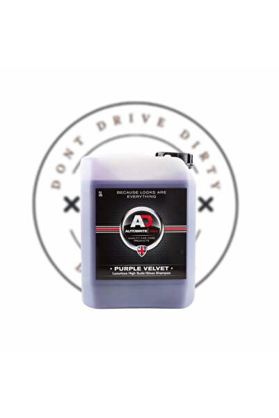 auto brite Purple Velvet Konsantre Cilalı Şampuan 5lt.