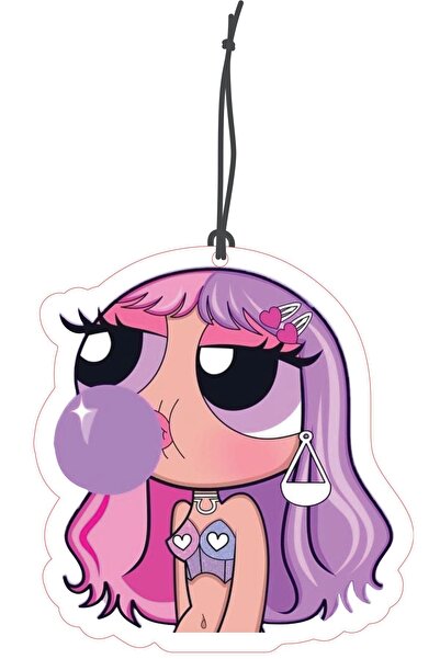 Genel Markalar Powerpuff Girl Tasarımlı Dekoratif Oto, Ev, Ofis Kokusu Ve Aks...