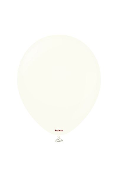 Parti Setim Retro White Colored 20-Piece Balloon Set - My Party Set