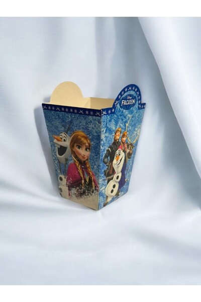 LASAGNA STORE Замразени Елза и Ана 8 декоративни кутии за царевица - Рожден ден
